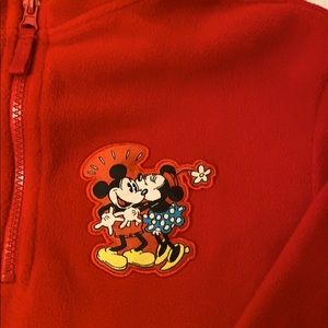 Disney zip up pull over